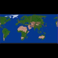 巨型地球 4000x2000